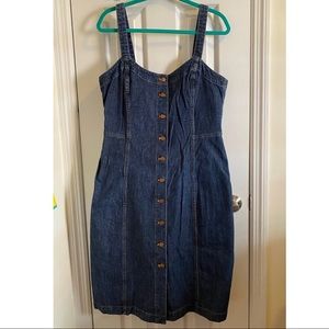 Madewell denim dress